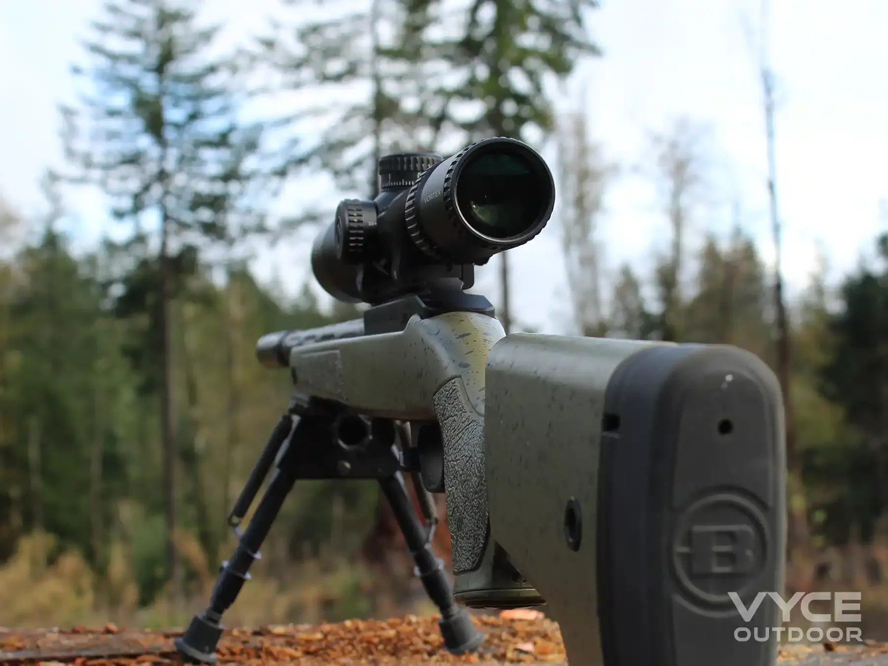 Vortex Diamondback Tactical FFP mounted on 22LR rifle